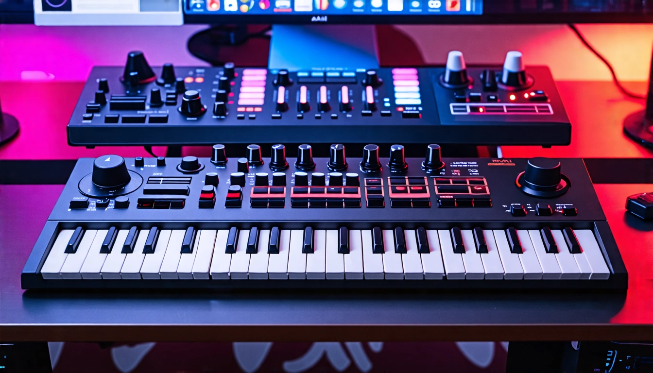 Une comparaison complète entre l'Akai MPK Mini MK3 et le Launchkey Mini MK3